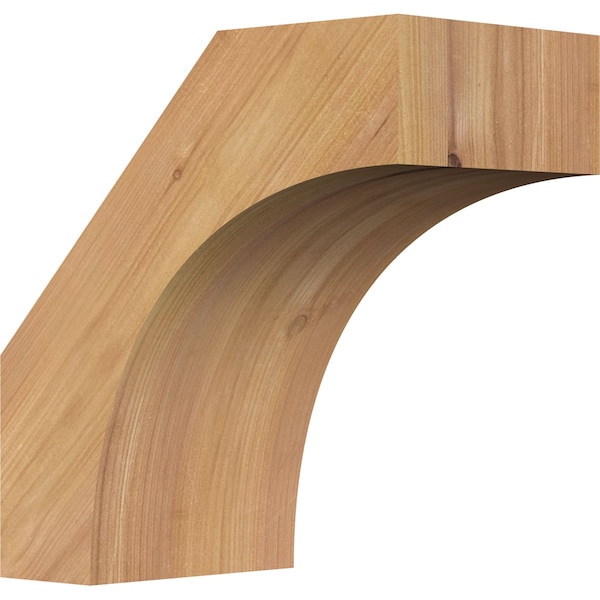 Ekena Millwork 5 1/2"W x 10"D x 10"H Westlake Smooth Knee Brace, Western Red Cedar BRC06X10X10WTL00SWR - main